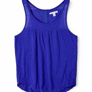 American Eagle Babydoll Tank Cobalt Blue Scoop Neck Y2K Size S